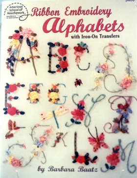 Ribbon Embroidery Alphabets