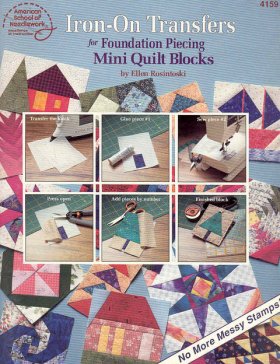 Iron-On Transfers for Foundation Piecing: Mini Quilt Blocks