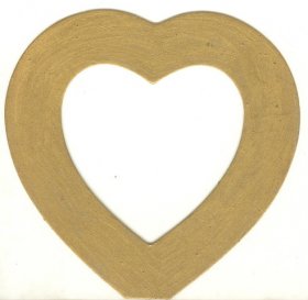 Heart Album Front with back & Stand.
