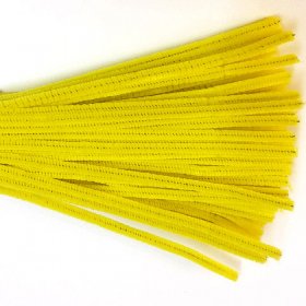 Chenille Sticks 6mm; Yellow