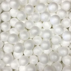 50mm White Polystyrene Foam Balls