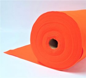Orange Felt per metre 93cm wide