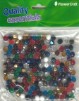 8mm Czech Fire Polished Facet Beads Mixed 100g