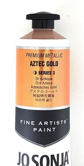 Jo Sonja 75ml Series 3 Metallic Aztec Gold Jo Sonja 75ml Series 3 Metallic Aztec Gold