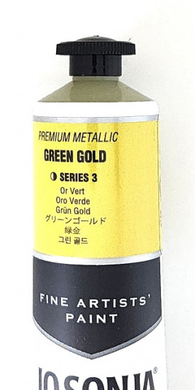 Jo Sonja 75ml Series 3 Metallic Green Gold