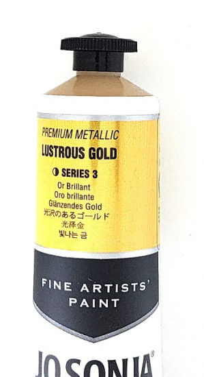 Jo Sonja 75ml Series 3 Metallic Lustrous Gold