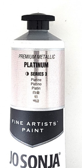 Jo Sonja 75ml Series 3 Metallic Platinum