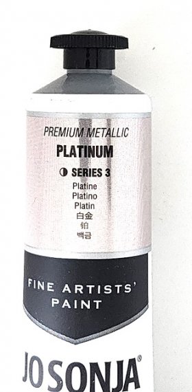 Jo Sonja 75ml Series 3 Metallic Platinum Jo Sonja 75ml Series 3 Metallic Platinum