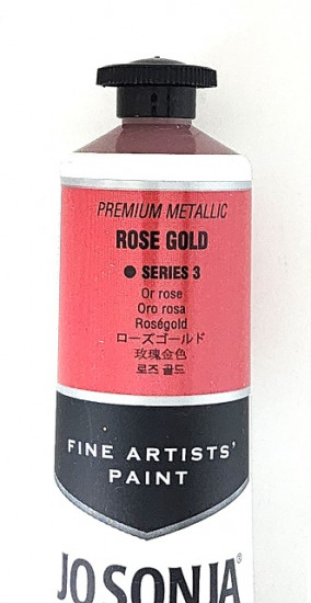 Jo Sonja 75ml Series 3 Metallic Rose Gold