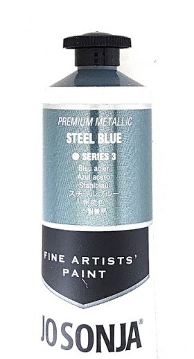 Jo Sonja 75ml Series 3 Metallic Steel Blue Jo Sonja 75ml Series 3 Metallic Steel Blue