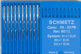 Overlocking Schmetz 80 (pack x10)
