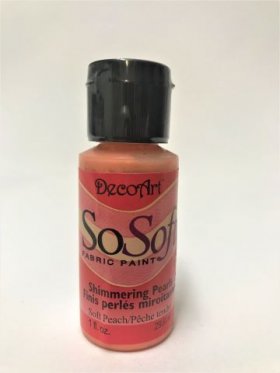 DecoArt Shimmering Pearls 1oz Soft Peach