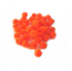 Pom Poms 20mm 100p; Orange
