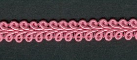Gimp Braid per mtr; Hot Pink, cut length 8.6 meters