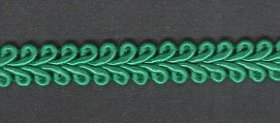 Gimp Braid per mtr; Emerald, 9.6metre length