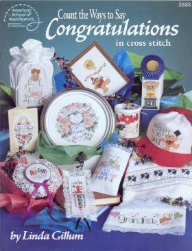 Count the Ways to Say Congratulations in cross stitch