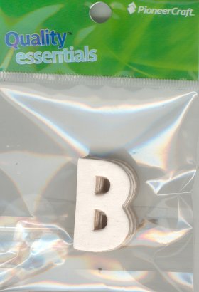 Set Small Alphabet (B)10 piece Size 33x22mm