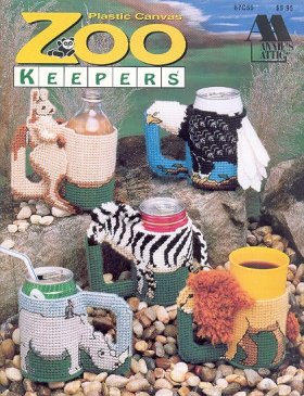 Plastic Canvas Zoo Keepers