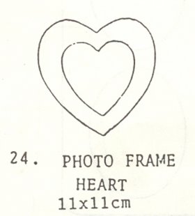 Small Heart Photo Frame Kit