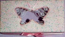 Butterfly Tissue Box