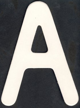 Upper Case Alphabet (A)1 piece