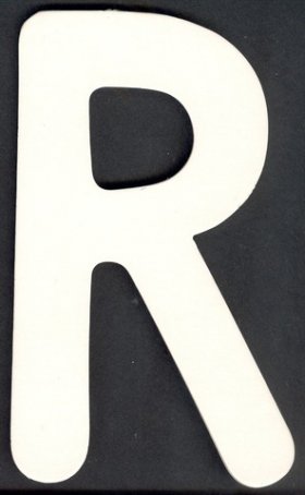 Upper Case Alphabet (R)1 piece