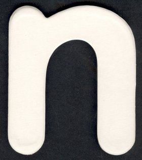 Lower Case Alphabet (n)1 piece