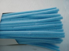 Chenille Sticks 12mm; Light Blue