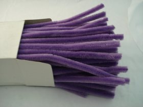 Chenille Sticks 12mm; Lilac