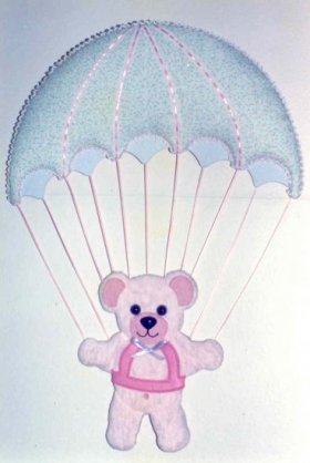 Bear with Parachute each