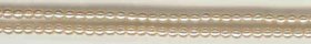 Czech Strung Pearls Round 2.5mm Cream (1 string)
