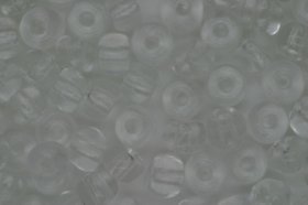 Czech Seed 5/0 R Transparent; Crystal 100g