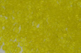 Czech Seed 11/0 R Transparent; Yellow 25g