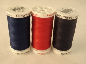Gutermann 250m Red per each roll