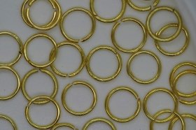 Jump Ring 7mm Gold 100p