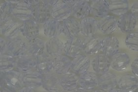 4mm Facet Transparent; Blue Ice 25g (approx 695p)