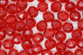4mm Facet Transparent; Ruby 25g (approx 695p)