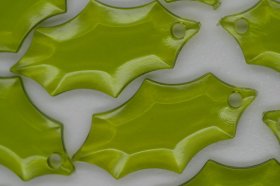 Leaf Transparent; Olive Green 25g (approx 77p)