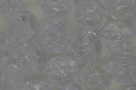 9mm Transparent Rosebuds; Crystal 250g (approx 749p)