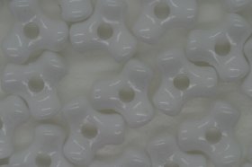 Tri Beads Opaque; White 250g (approx 1250p)