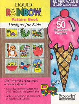 Liquid Rainbow Pattern Book: Designs for Kids