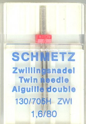 Schmetz Machine Twin Needle 705H 1.6/80