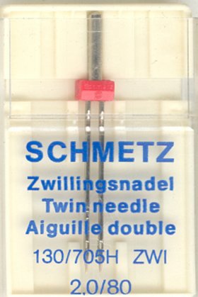 Schmetz Machine Twin Needle 705H 2.0/80