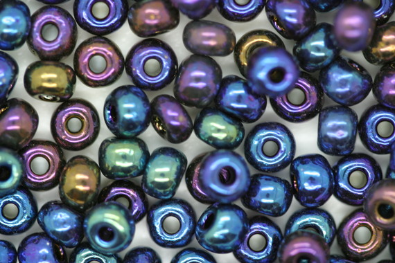 Czech Seed 5/0I R Iris; Blue Iris 25g