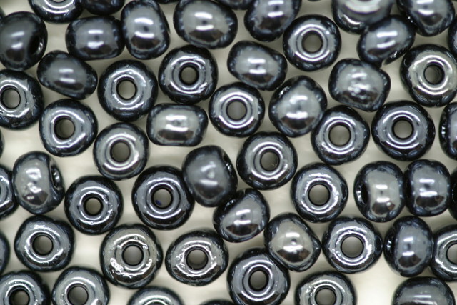 Czech Seed 5/0I R Iris; Gun Metal 100g