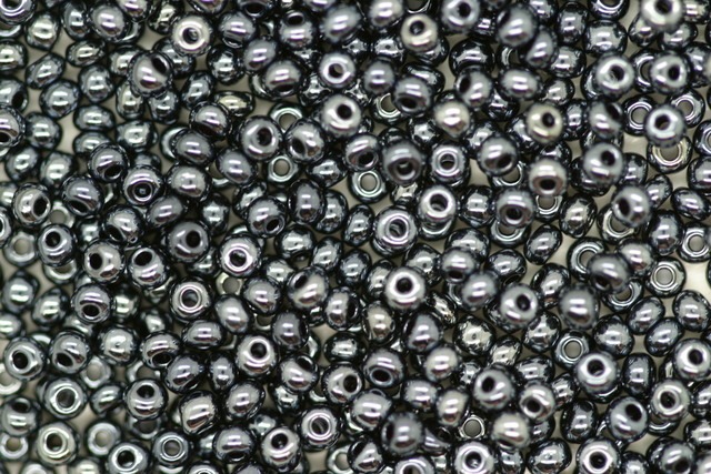 Czech Seed 11/0I R Iris; Gun Metal 100g